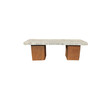 Limited Edition Corten Steel and Marble Top 35690