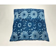 Antique Japanese Indigo Floral Textile Pillow 59472