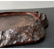 Antique Japanese Burlwood Walnut Tray 70709