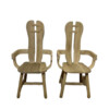 Pair of Oak 1970's Dining Chairs from De Puydt 65924