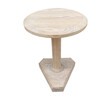 Lucca Studio Bikar Cerused Oak Side Table 40273
