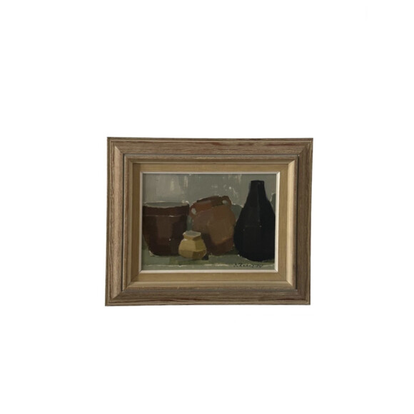 Vintage Danish Sill Life Painting 73913