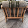 Pair of Danish Oak Lounge Arm Chairs 74200