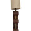 Limited Edition Pair of Bronze and Vintage Leather Sconces 36408