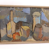 Swedish Cubist Style Oil Painting 74354