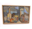 Swedish Cubist Style Oil Painting 74354