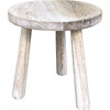 Limited Edition Oak 3-leg Stool/Side Table 46155