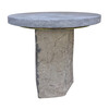 Limited Edition Belgian Blue Stone and Basalt Side Table 39137