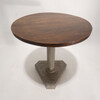 Lucca Studio Bikar Table with Walnut Top 48477
