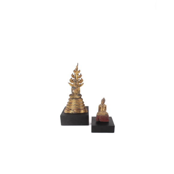 19th Century Pair of Thai Buddha 70091