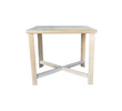 Lucca Studio Alfred Oak Rectangle Side Table 39701
