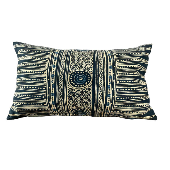 Vintage African Textile Pillow 60217