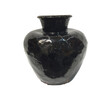 Large Black Glazed Ceramic Vessel from Central Asia 35537