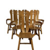 Set of (6) Dining Arm Chairs from De Puydt 73451