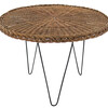 French Rattan Side Table 12814