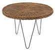 French Rattan Side Table 12814