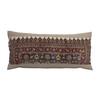 Vintage Persian Wood Block Textile Pillow 34216