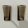 Lucca Studio Rowan Walnut and Bronze Sconces 74646