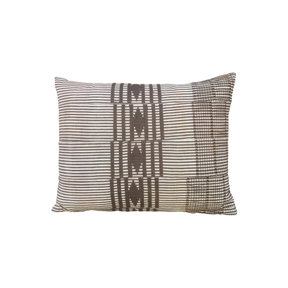 Vintage African Textile Pillow 38198