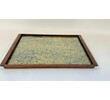 Limited Edition Walnut Tray with Vintage Italian Marbleized Paper 76144