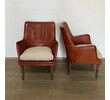 Pair of Arne Vodder Leather Chairs 74617