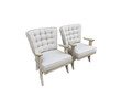 Pair of Guillerme & Chambron Arm Chairs 43885