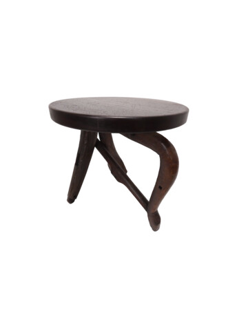 French Walnut Root Side Table 61417