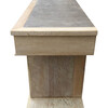 Limited Edition Oak Console With Concrete Top 38636