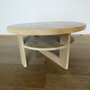Lucca Studio Dubin Oak and Cement Top Coffee Table 63646