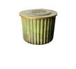 1930's Danish Bronze Fluted Jar with Lid 75948