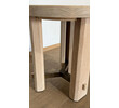 Lucca Studio Miles Oak and Bronze Side Table 75810