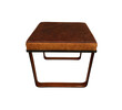 Lucca Studio Vaughn (stool) of saddle leather top and base 38931