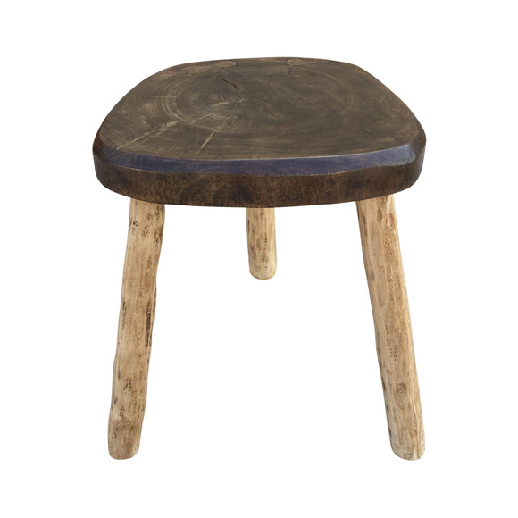 Primitive French Wood Stool/ Table 36577