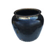 Large Black Glazed Ceramic Vessel from Central Asia 43275