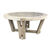 Lucca Studio Dider Round Coffee Table ( Cement top) 44419