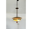 Limited Edition Antique Italian Alabaster and Modern Bronze Chandelier 77827