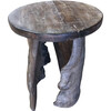 Limited Edition Sculptural Wood Side Table 47838
