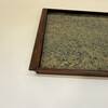 Limited Edition Walnut Tray with Vintage Italian Marbleized Paper 76144