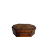 American 19th Century Inlaid Hardwood Box 72348