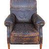 French Leather Club Chair 35146