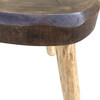 Primitive French Wood Stool/ Table 36577