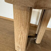 Lucca Studio Miles Oak and Bronze Side Table 75558