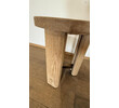 Lucca Studio Miles Oak and Bronze Side Table 75558