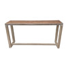 Lucca Studio Mila Console with leather top 38908