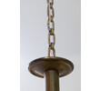 Lucca Limited Edition Oak and Brass Chandelier 41887