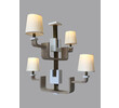 Limited Edition Oak and Lacquer Chandelier 29567