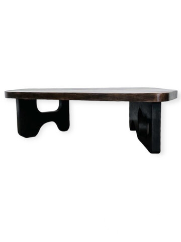 Lucca Studio Leo Modern Coffee Table with Unusual Base 50647