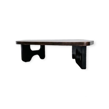 Lucca Studio Leo Modern Coffee Table with Unusual Base 50647