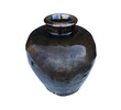 Large Black Glazed Ceramic Vessel from Central Asia 65689
