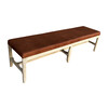 Limited Edition Oak and Leather Bench 34912